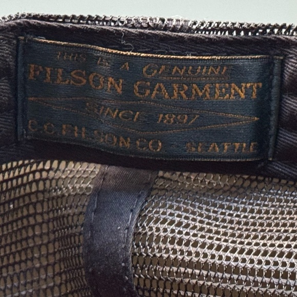 Filson Trucker Hat Navy - Picture 5 of 5